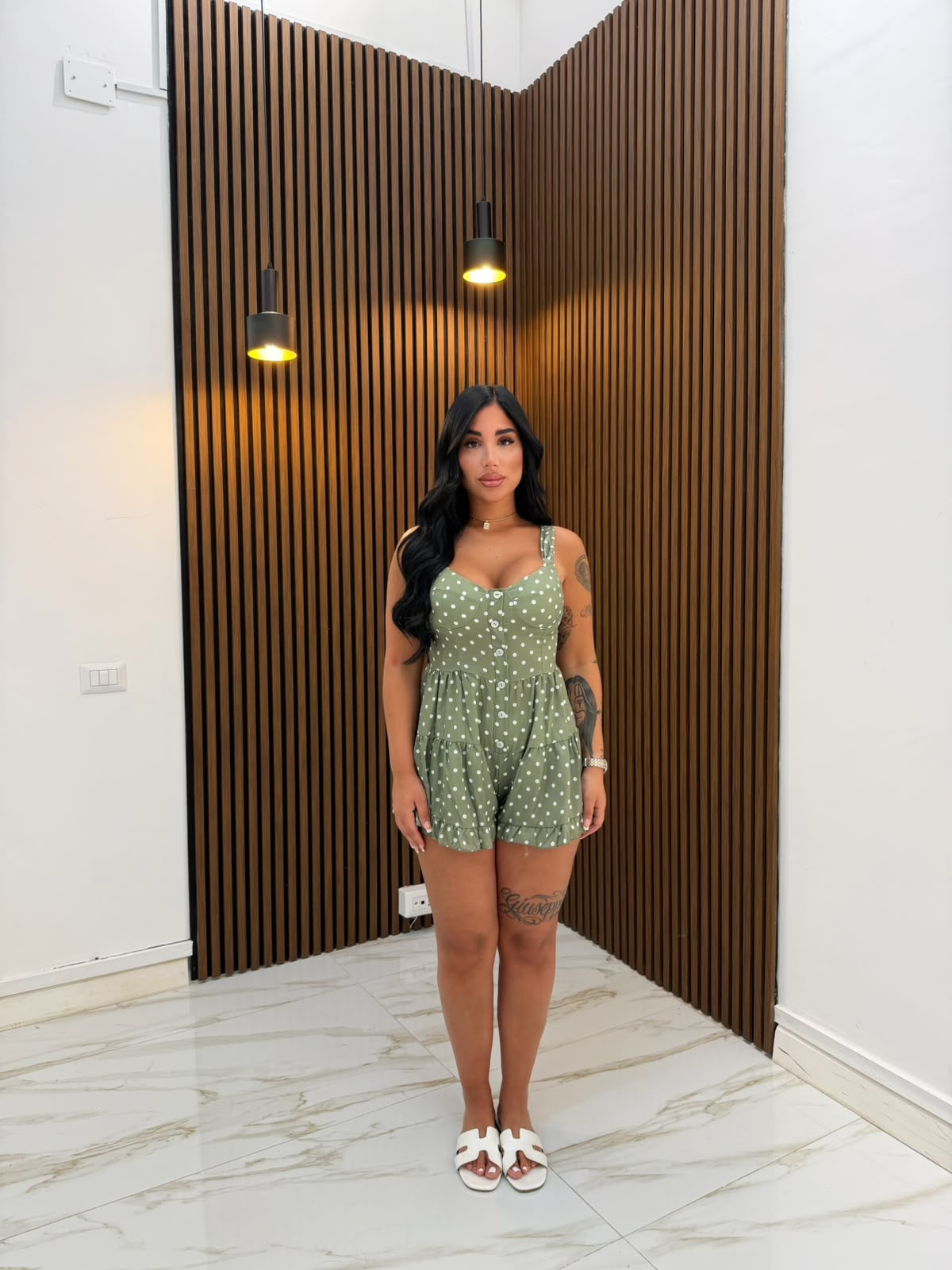 TUTINA POIS VERDE MILITARE
