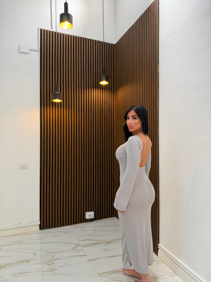 COPRICOSTUME IN LUREX GRIGIO