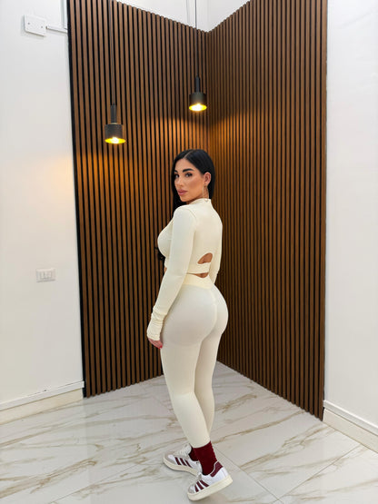 CORDINATO FITNESS PANNA