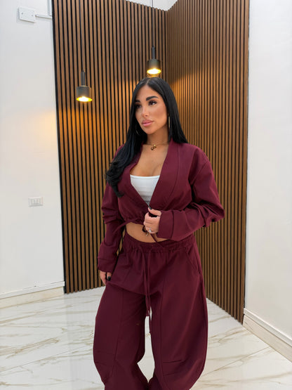 PANTALONE CASUAL BORDEAUX