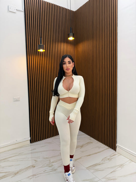 CORDINATO FITNESS PANNA