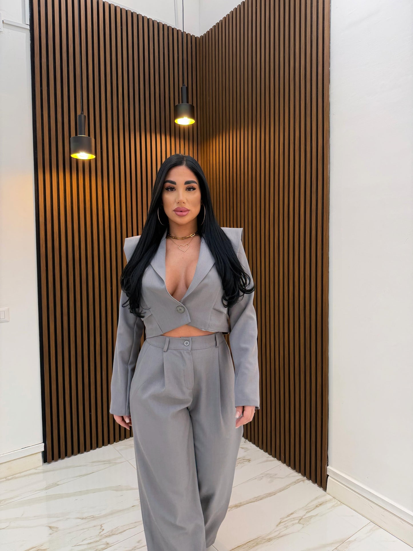 TAILLEUR DAFNE GRIGIO