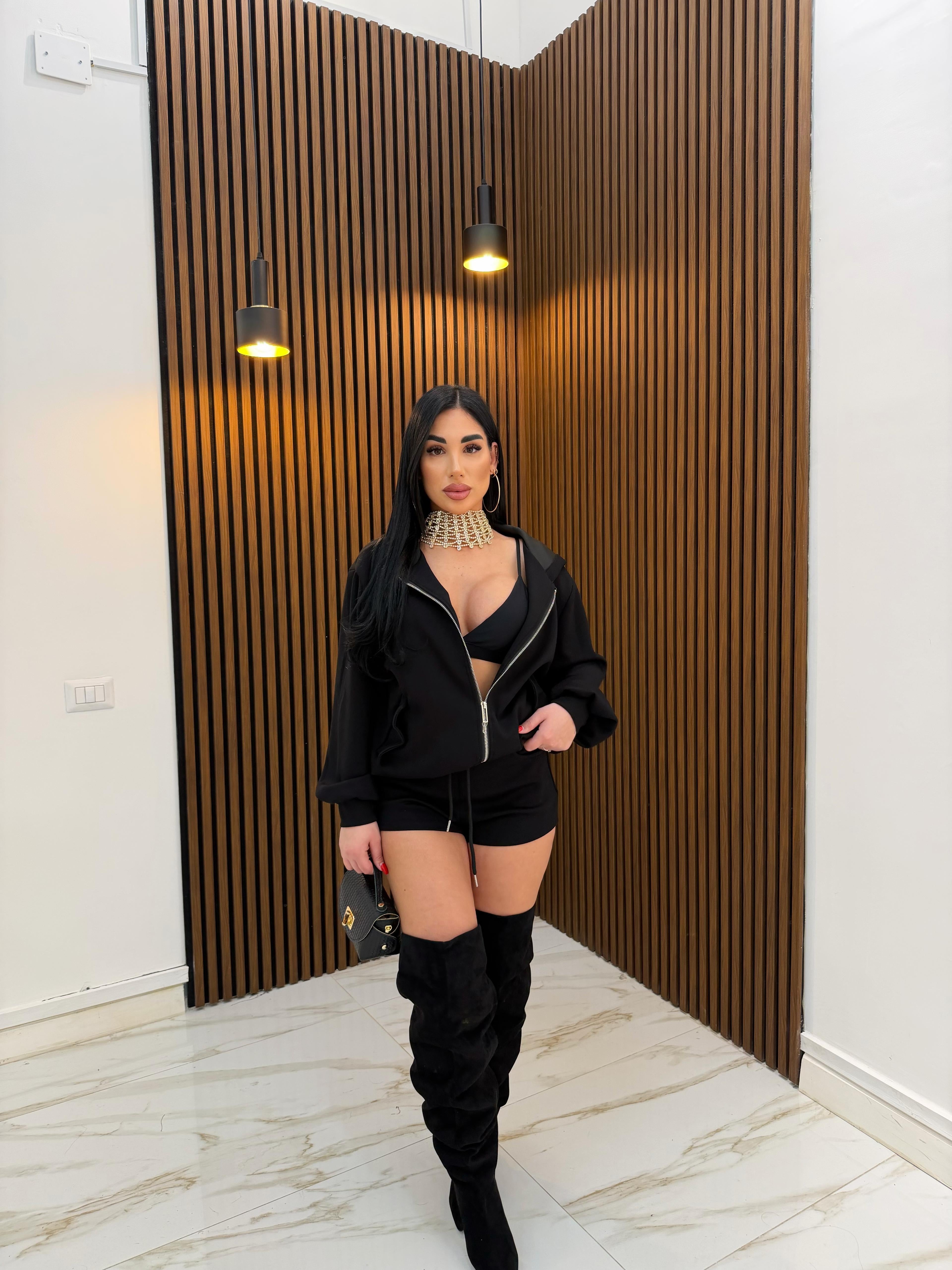 CORDINATO GRANADA NERO