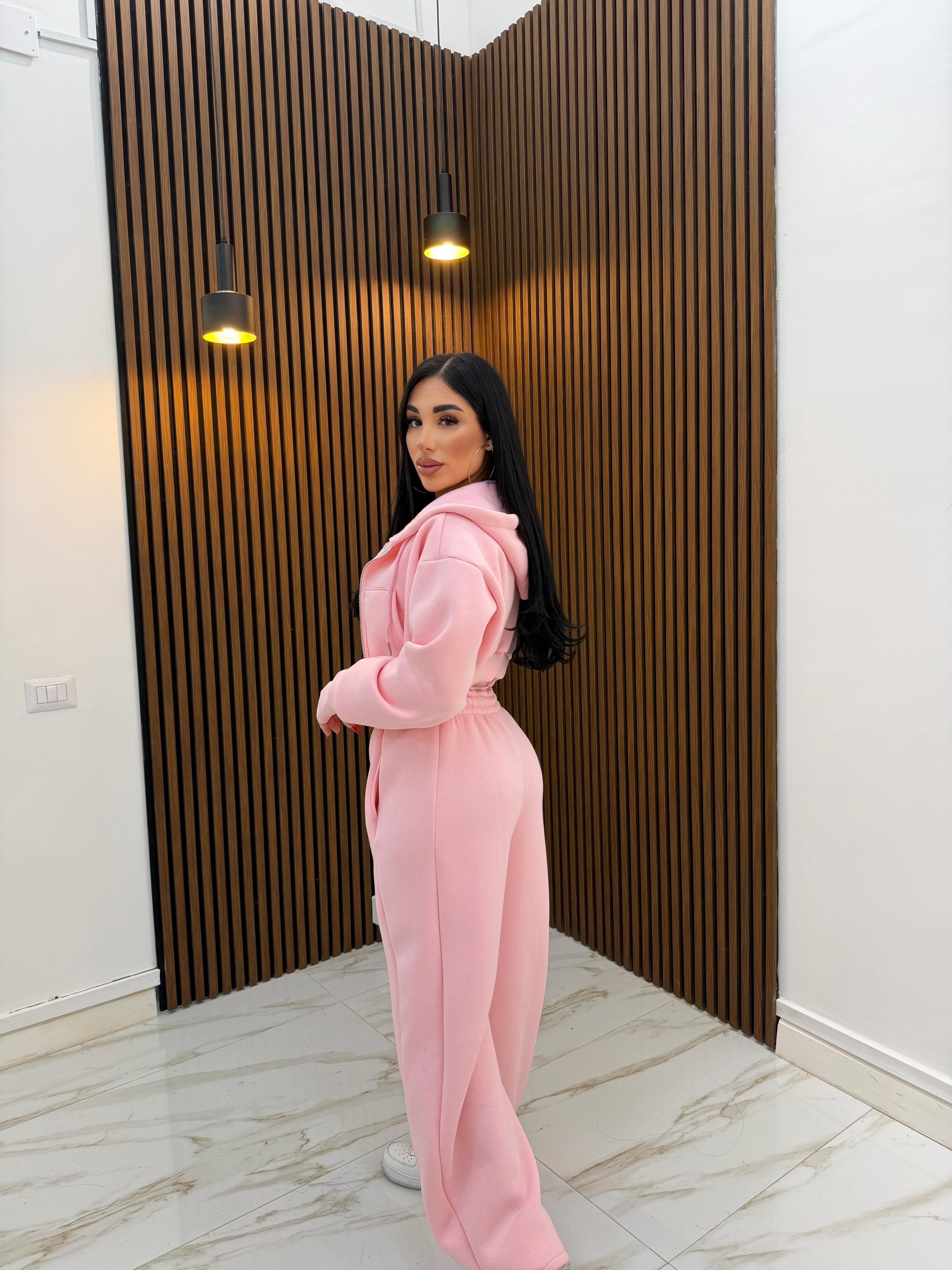 CORDINATO 3 PEZZI ROSA