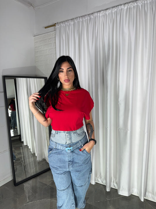 MAGLIA GIROMANICA CROP