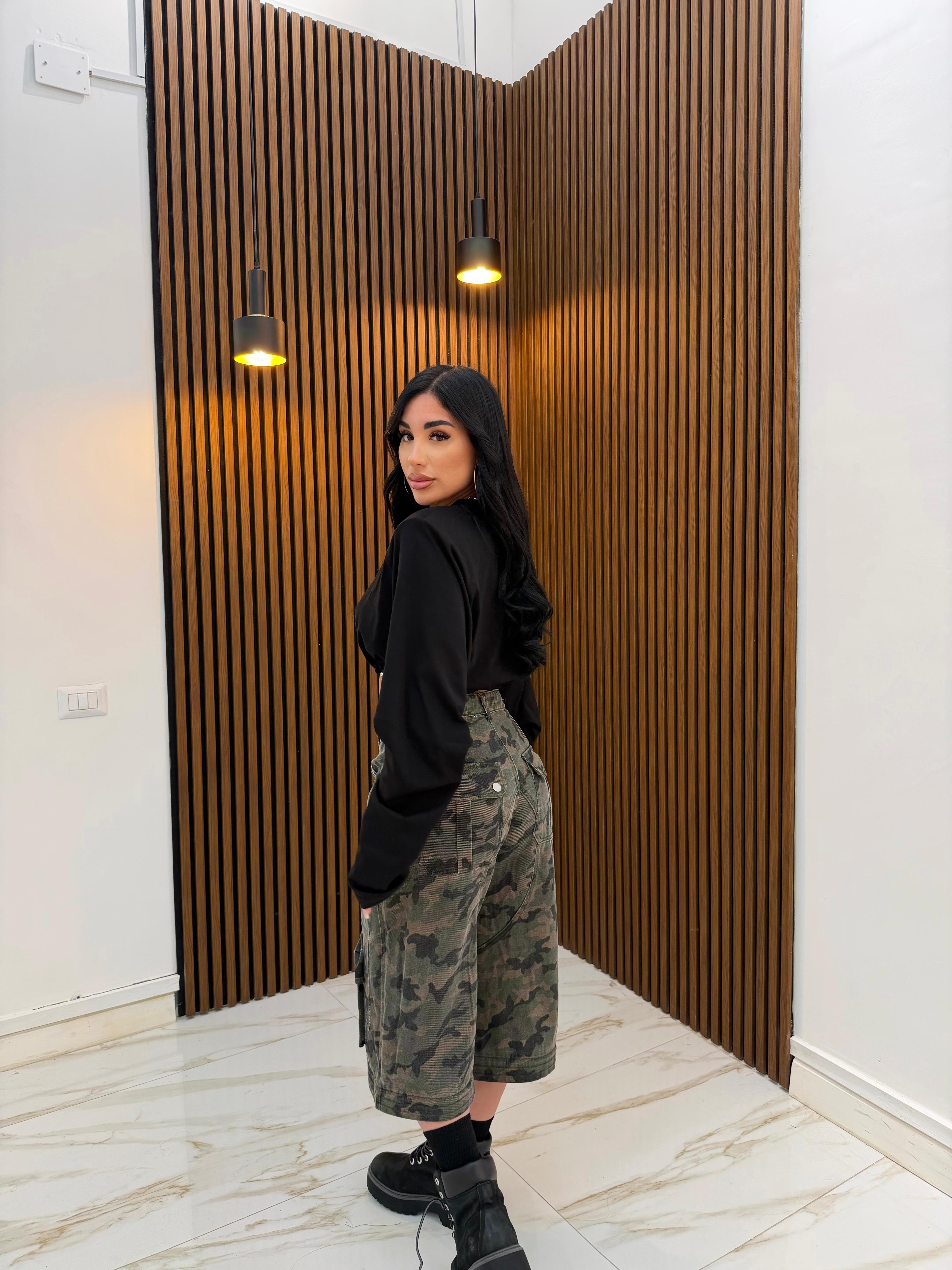 SALOPETTE 3 IN 1 MILITARE