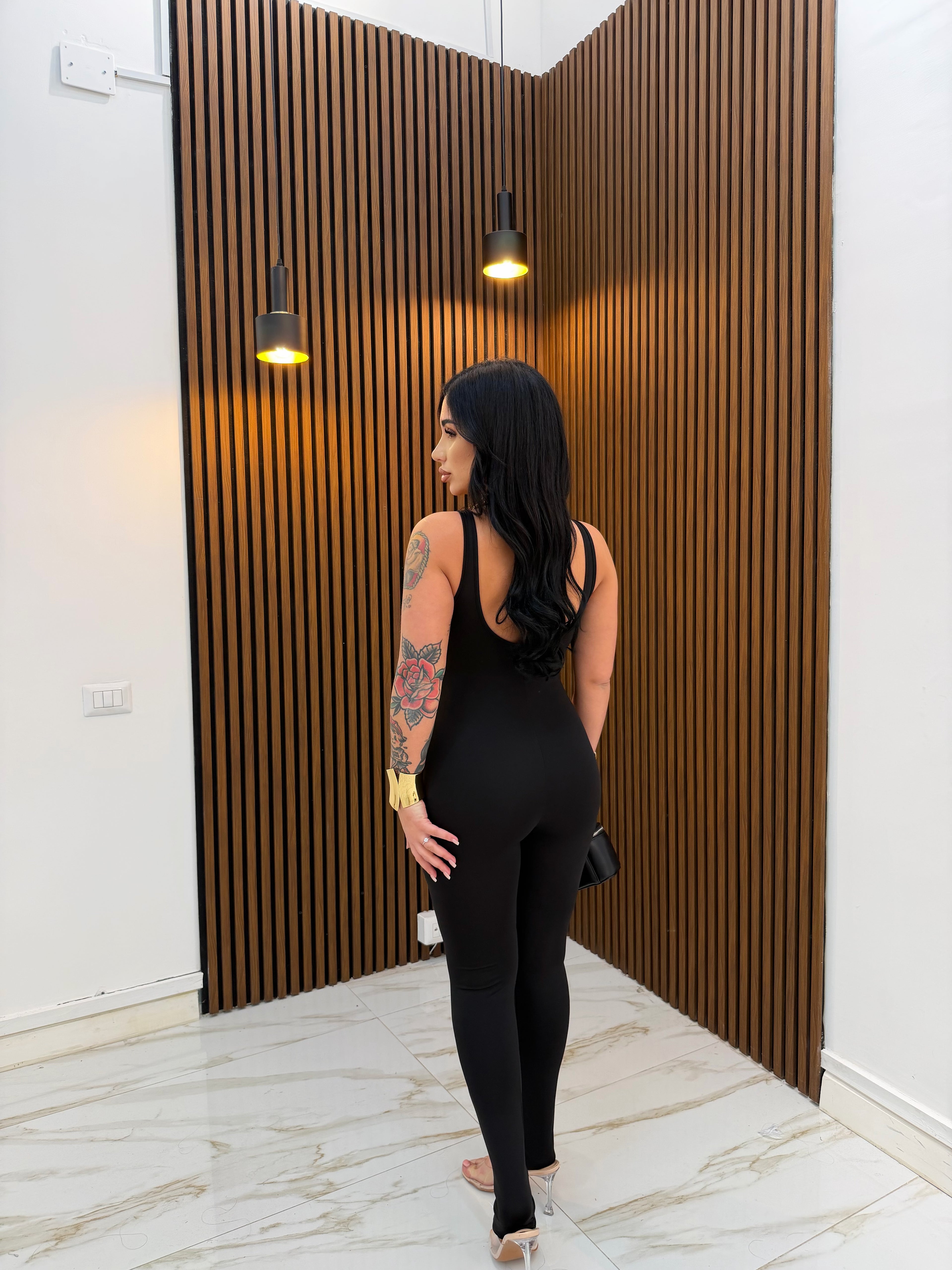 JUMPSUIT TRASPARENZE