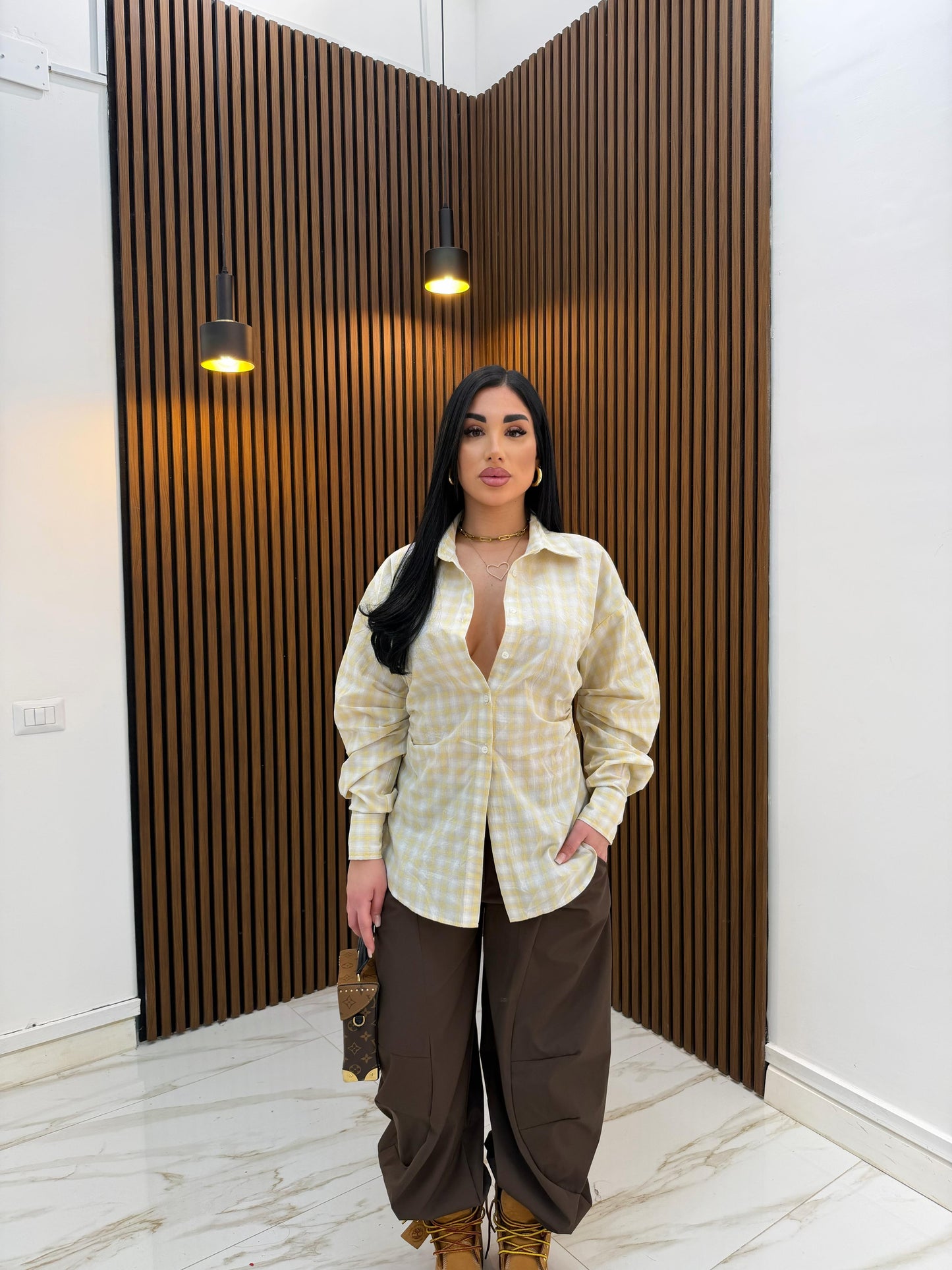 PANTALONE BOOM MARRONE