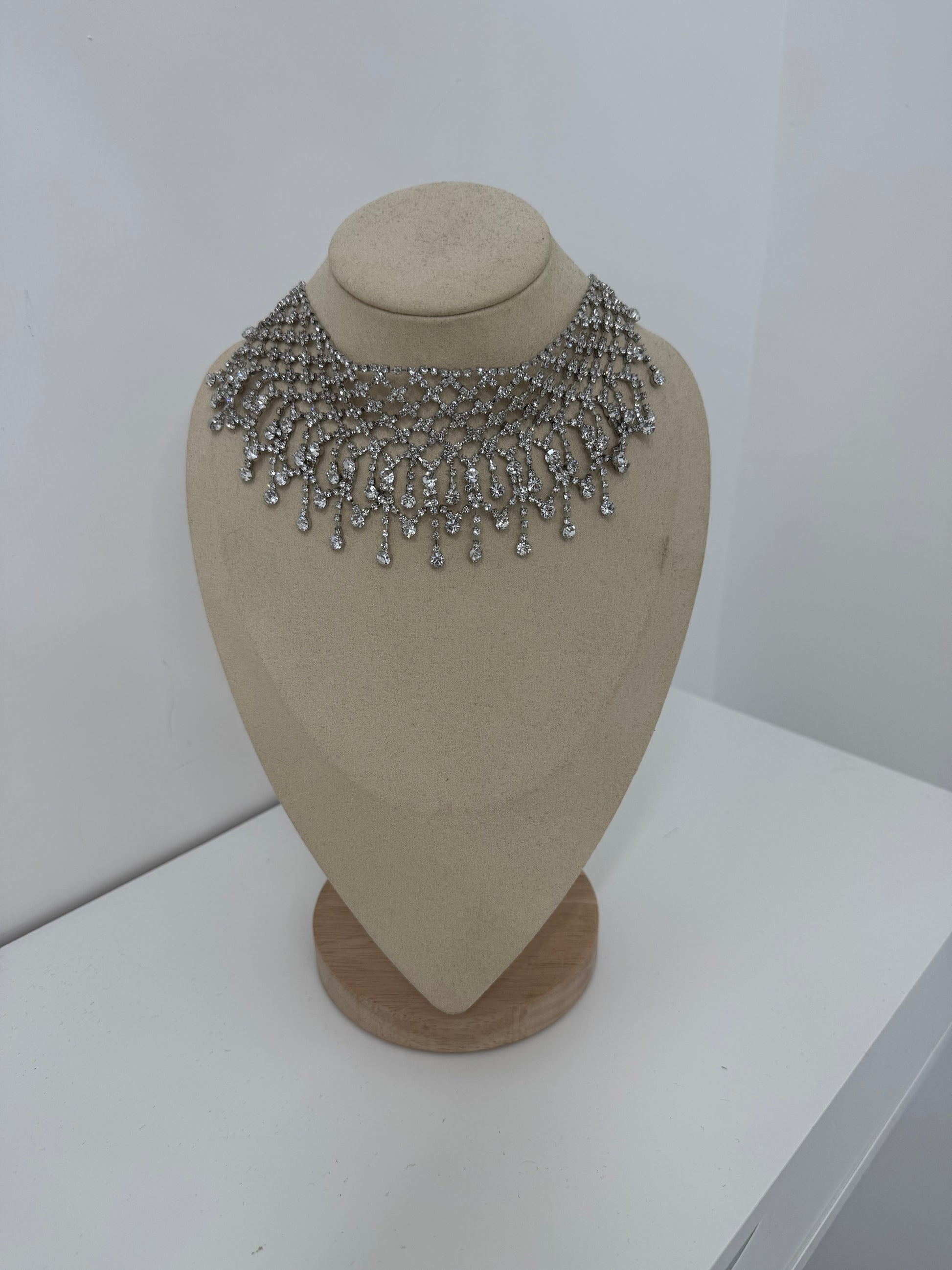 COLLANA SWAROSKY ARGENTO