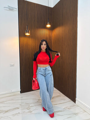 JEANS PUFF