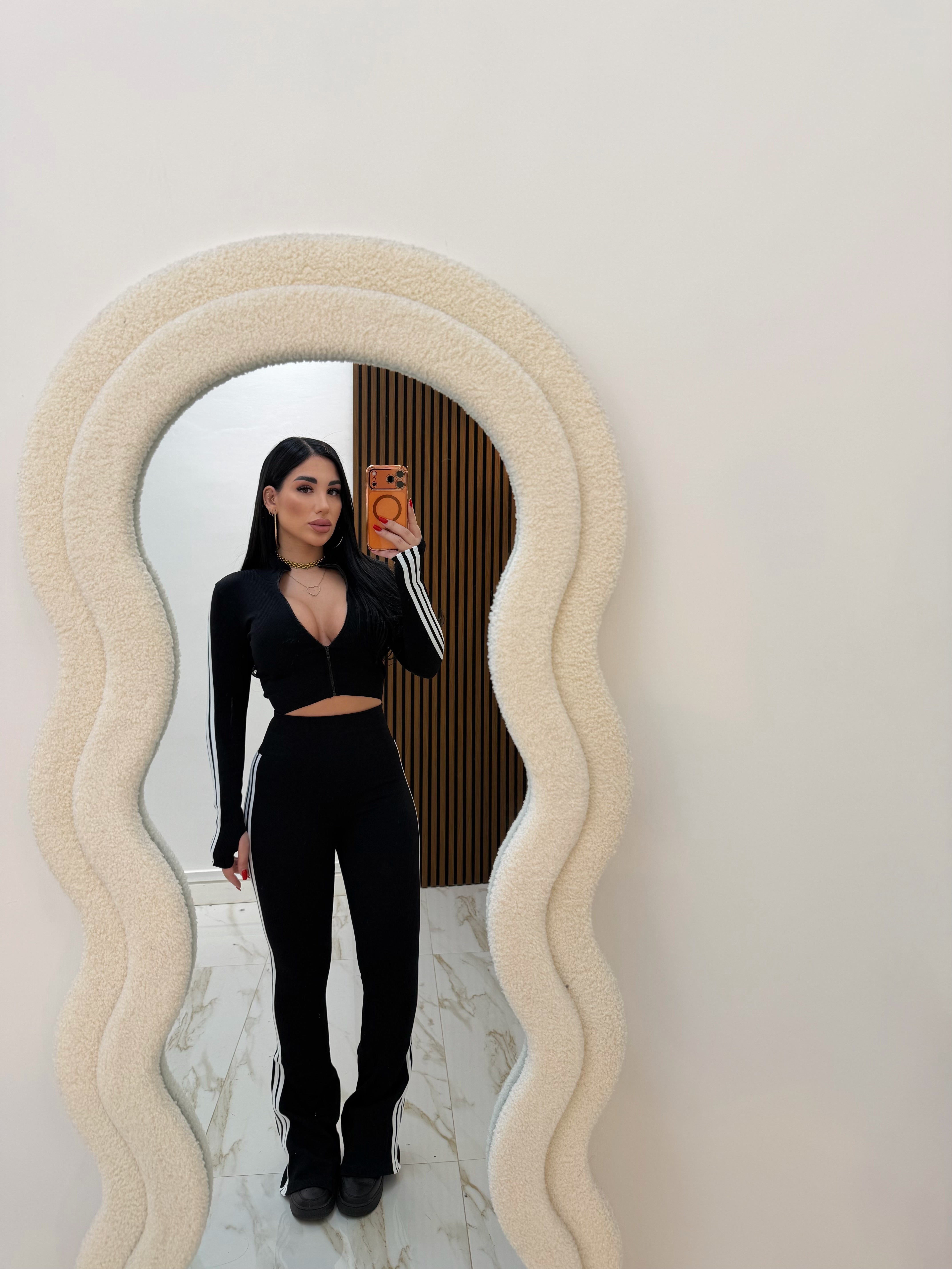 CORDINATO ZAMPA NERO