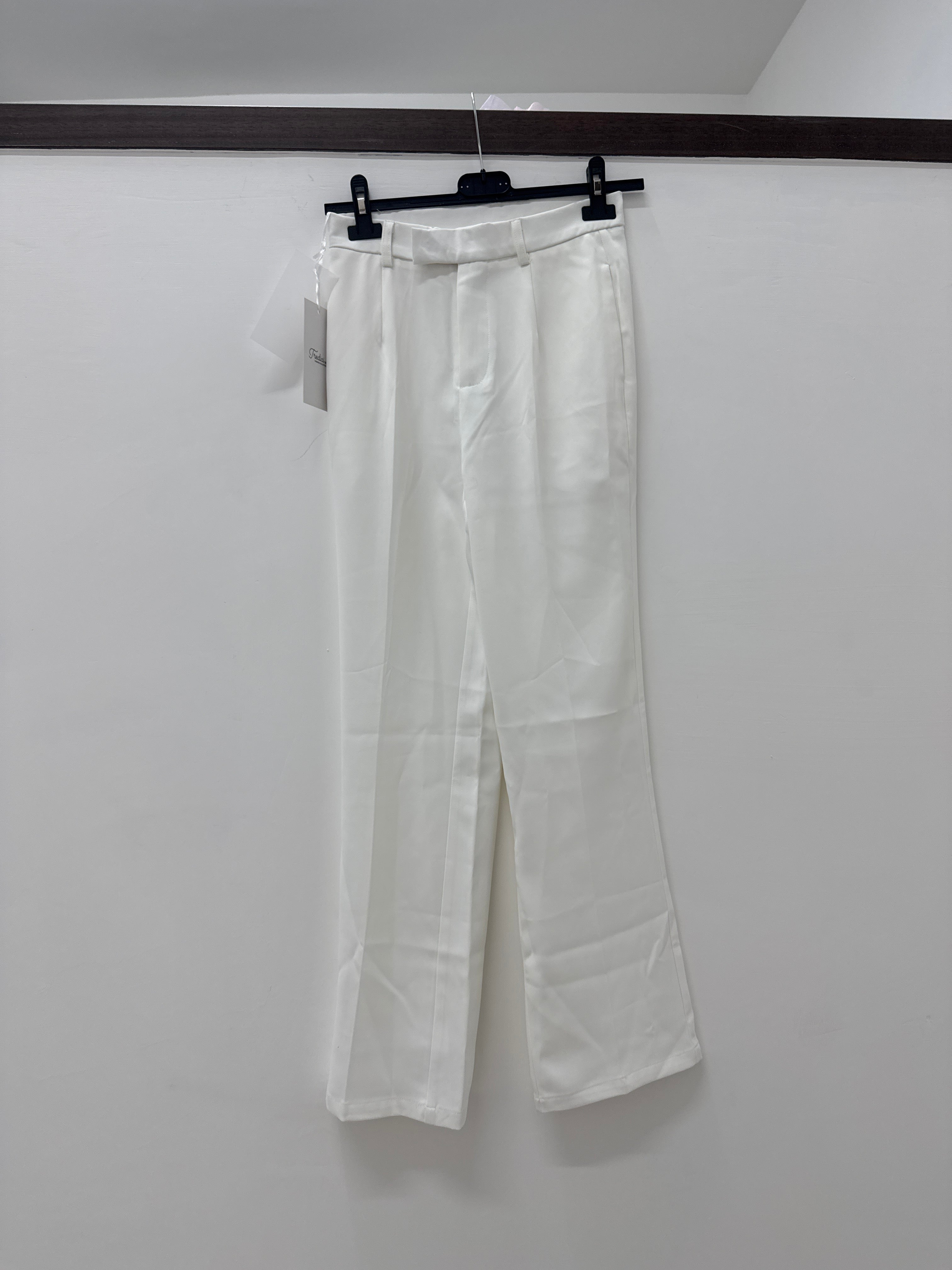 PANTALONE CLASSICO BIANCO