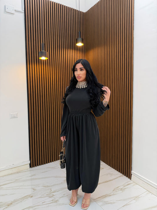 CORDINATO MODULARE NERO