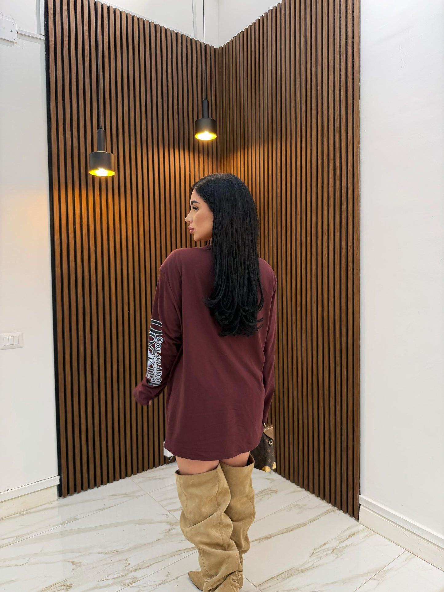 MAGLIA ROCKIES BORDEAUX