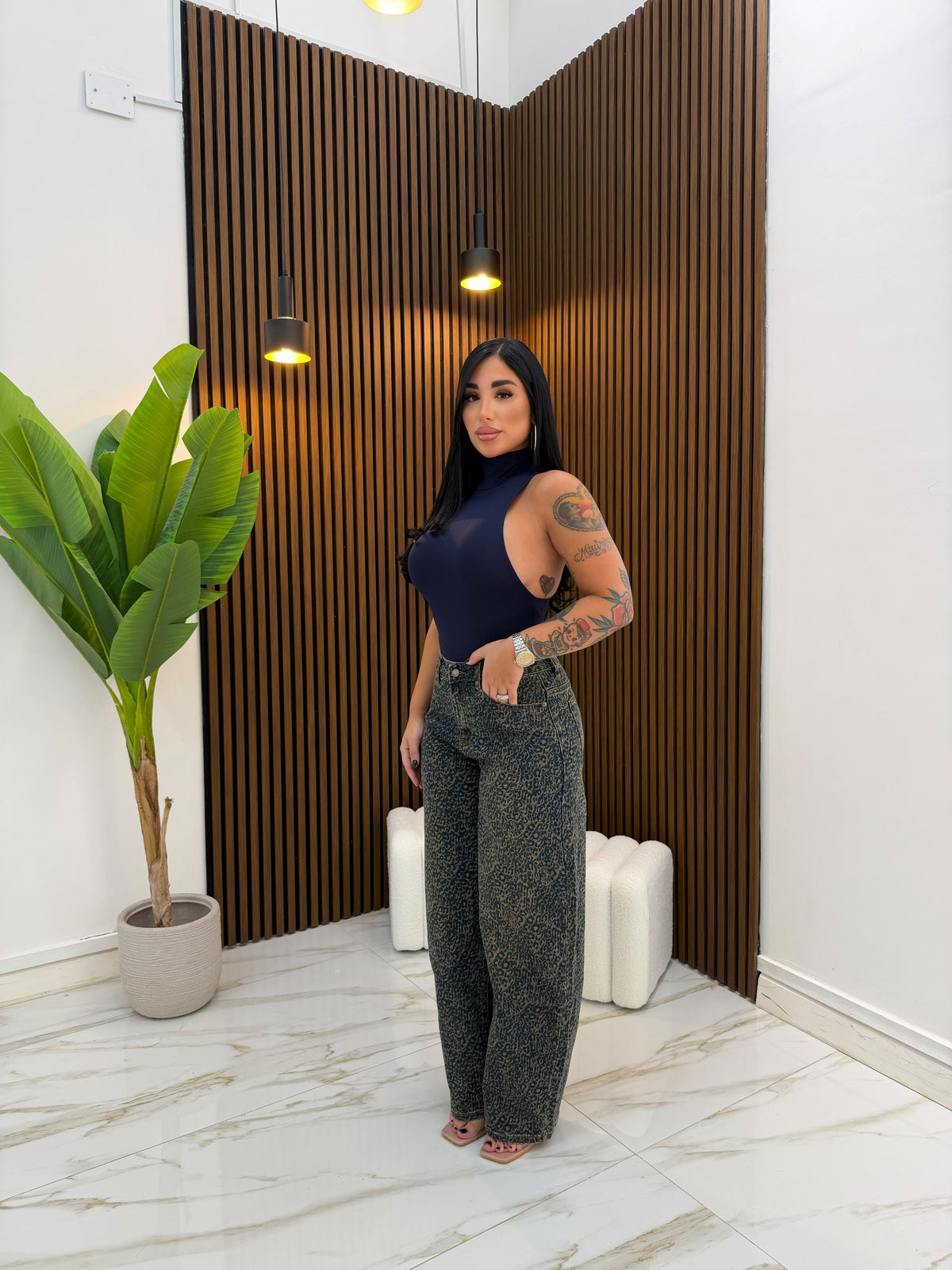 BODY SCOLLO AMERICANO BLU