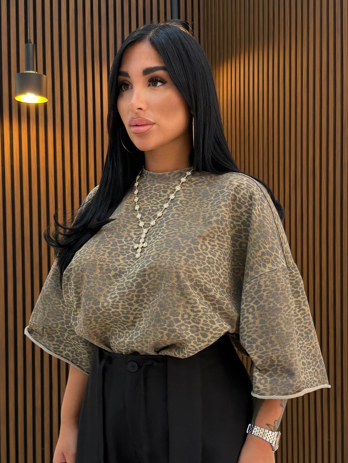 COLLANA CROCE ORO