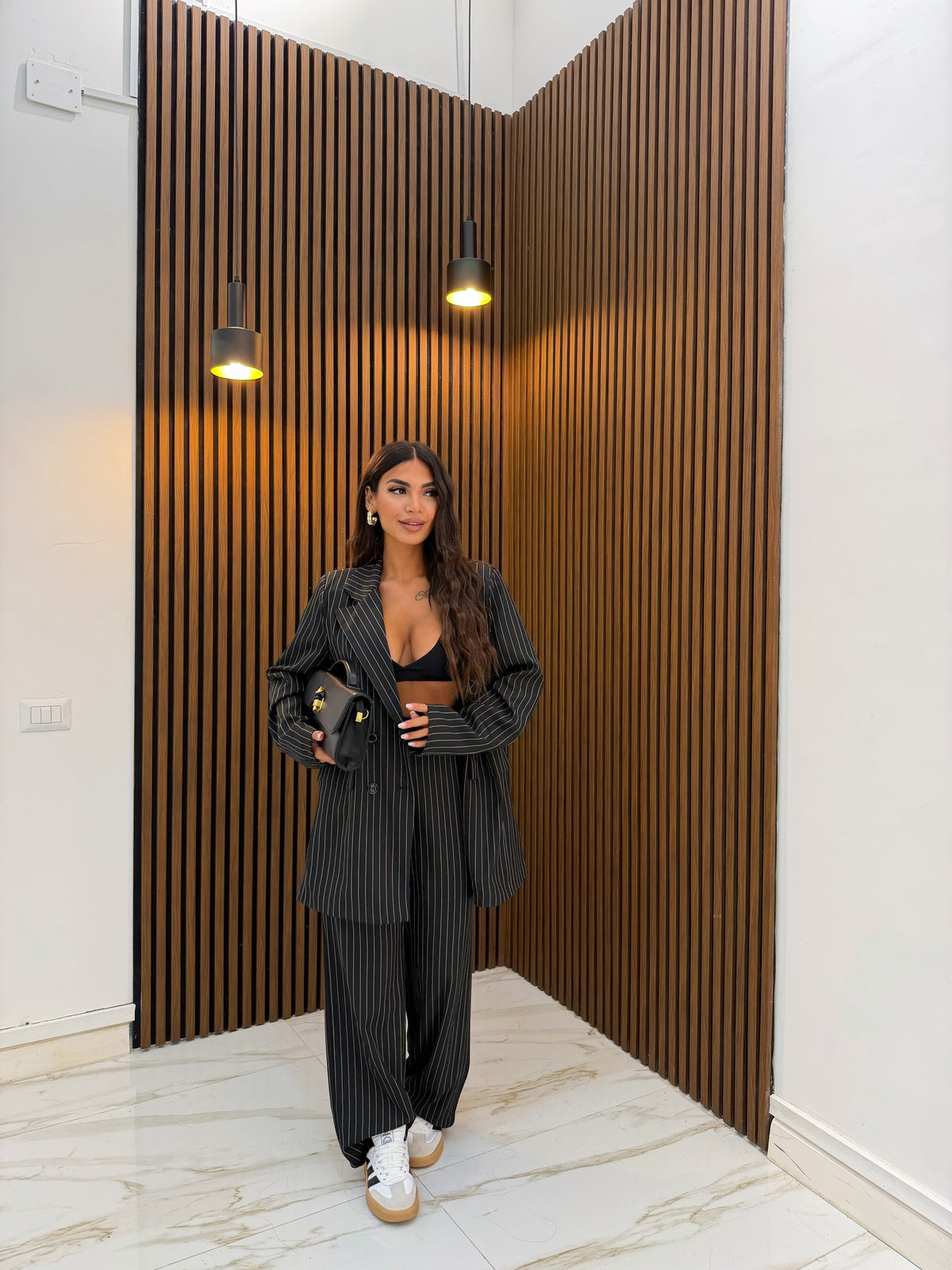 TAILLEUR GESSATO NERO