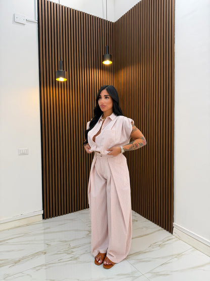 CORDINATO DOUBLE ROSA