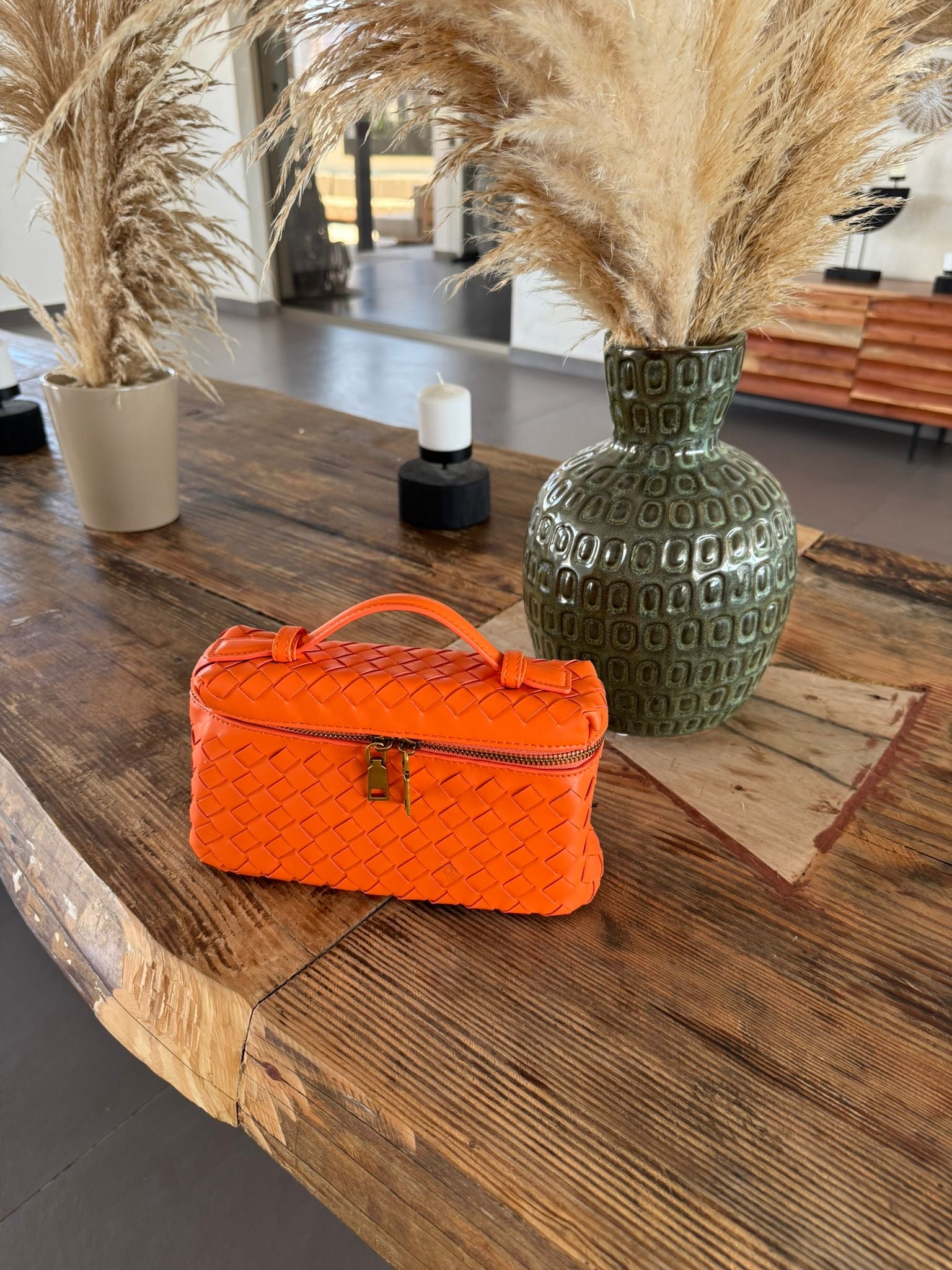 BAGS INTRECCI ARANCIONE