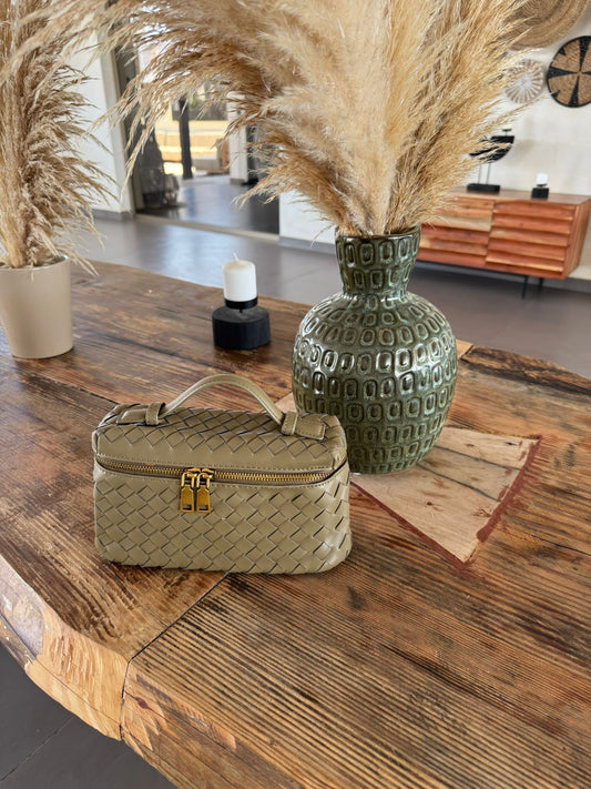 BAGS INTRECCI VERDE MILITARE