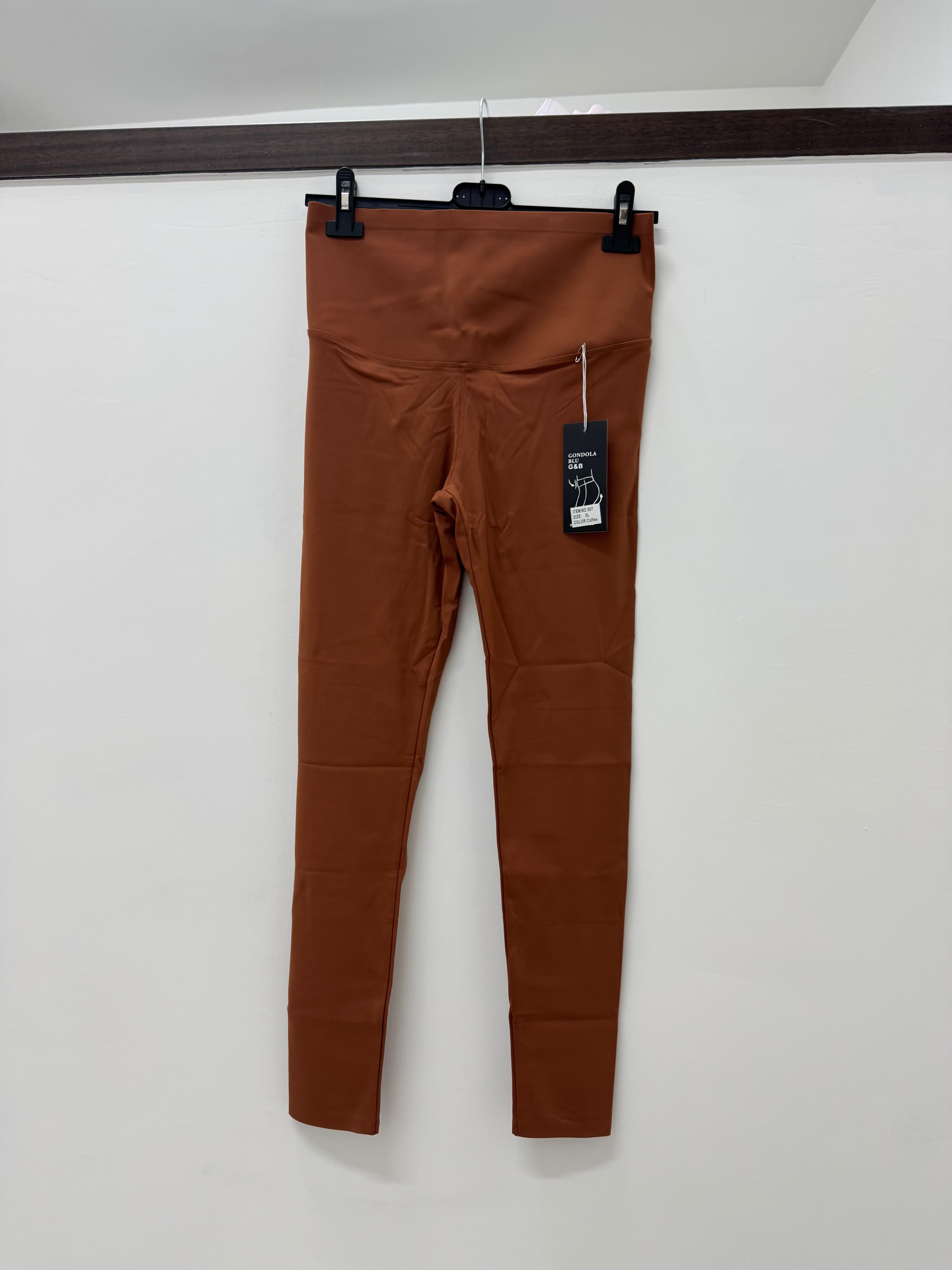 LEGGINS CUOIO