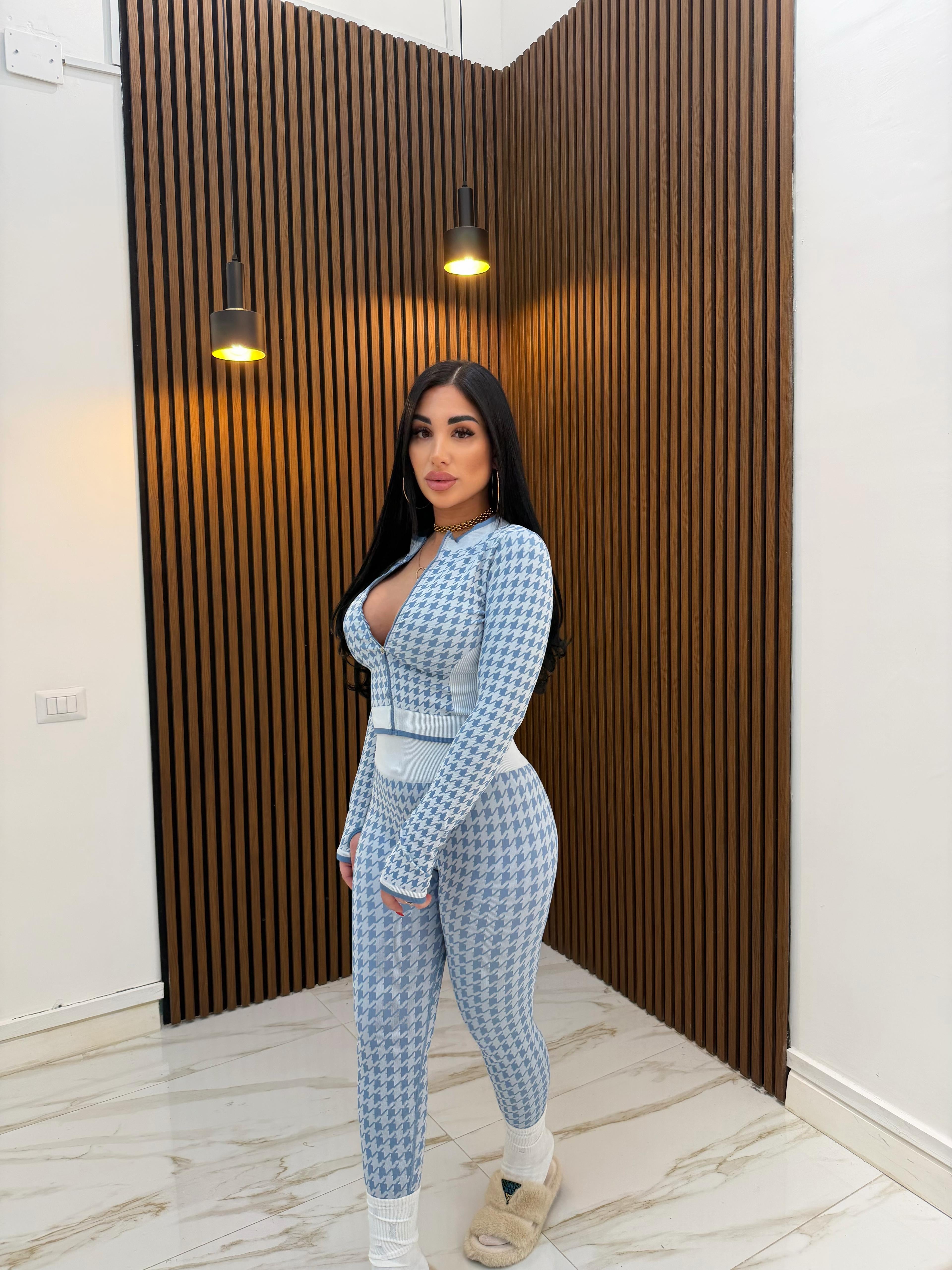 CORDINATO SOMBRY CELESTE