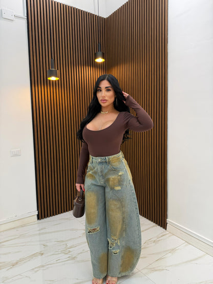JEANS MACCHIE