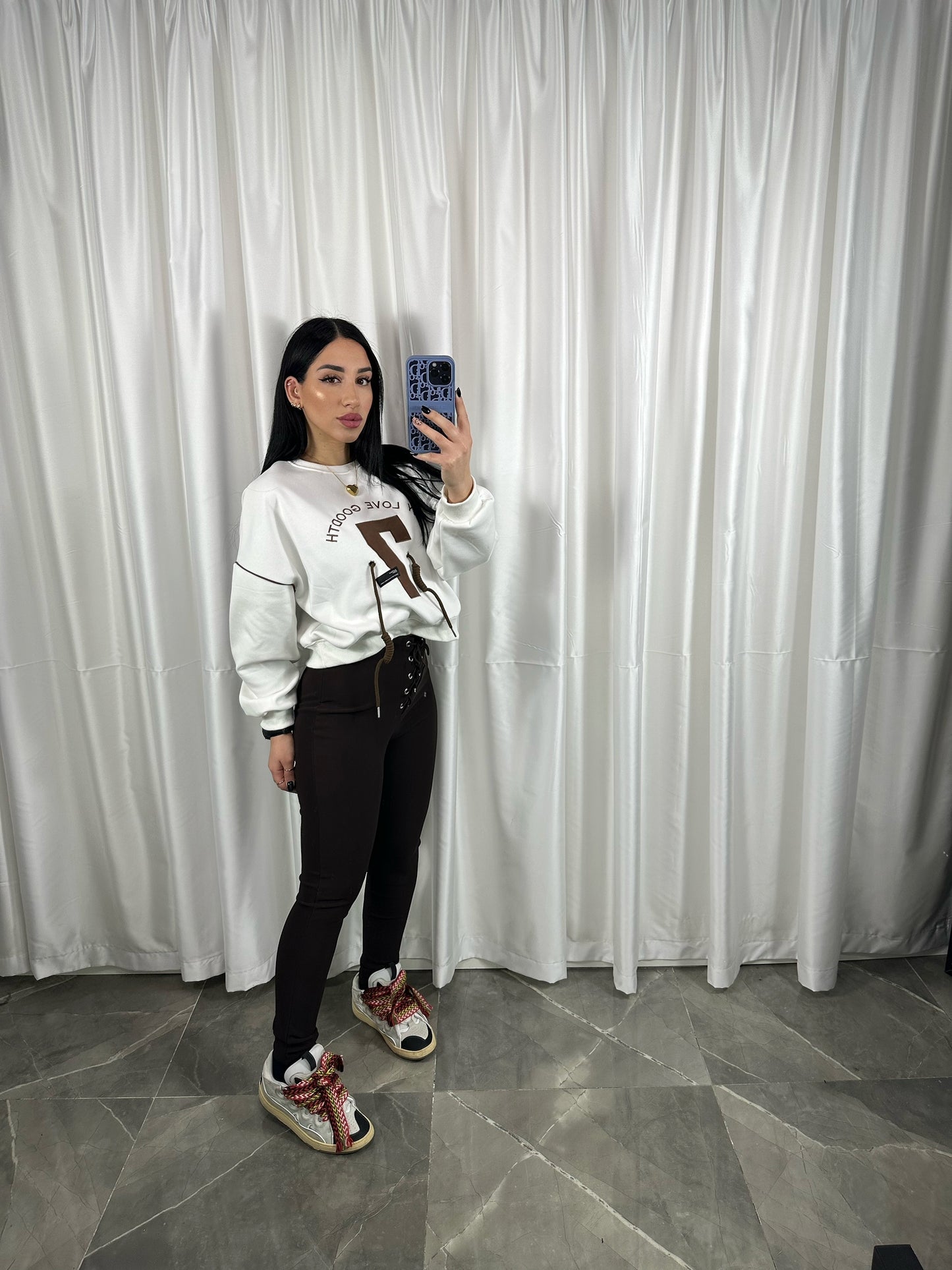 LEGGINS CON STRINGHE
